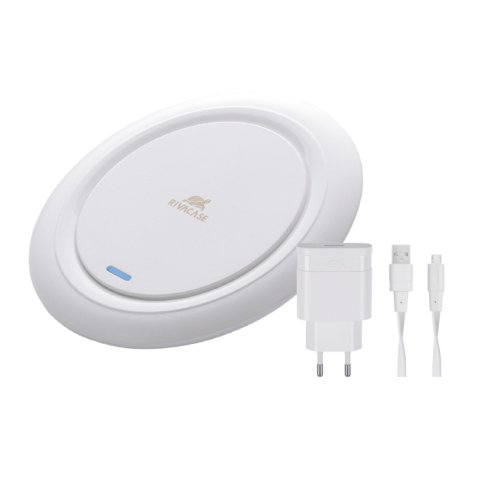 Rivacase VA4914 Caricabatterie per dispositivi mobili Smartphone Bianco USB Carica wireless Interno