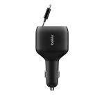 Belkin BoostCharge Universel Noir Allume-cigare Charge rapide Intérieure