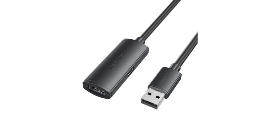 Vention CBKBN cable USB USB 2.0 15 m USB A 0,48 Gbit/s Negro