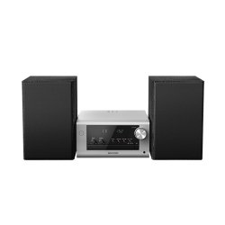 Panasonic SC-PM702 Home audio micro system 80 W Black, Silver
