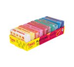 Pâte à modeler jovi plastilina végétale assortiment 10 pains 50g