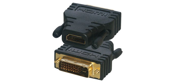 MCL Adapter DVI-D to HDMI Noir