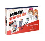 Coffret Starter Set Manga bloc Manga Paper Layout Clairefontaine A5 et Feutres Goldfaber Sketch Faber-Castell
