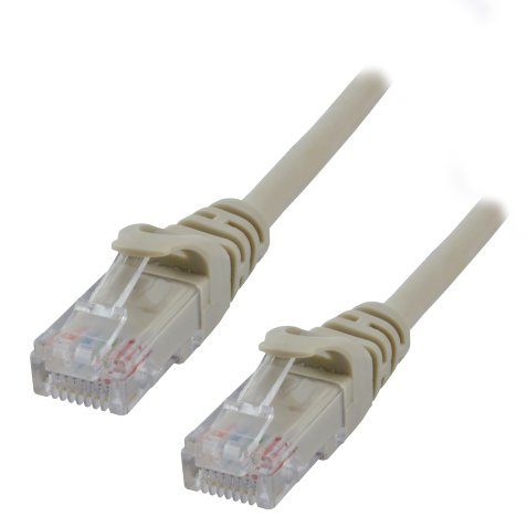 MCL 0.5m Cat6 RJ45 U/UTP câble de réseau Gris 0,5 m U/UTP (UTP)