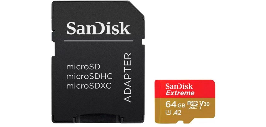 SanDisk Extreme PLUS 64 Go MicroSDXC Classe 10