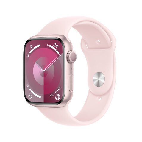 Apple Watch Series 9 45 mm Numérique 396 x 484 pixels Écran tactile Rose Wifi GPS (satellite)