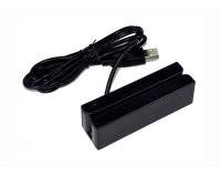 Premier BM-90 lector de tarjeta magnética USB Negro