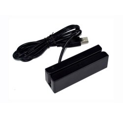 Premier BM-90 lector de tarjeta magnética USB Negro
