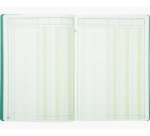 Manifold comptable exacompta piqué tête paresseuse 297x210mm vertical 34 lignes 80 pages 3 colonnes/page