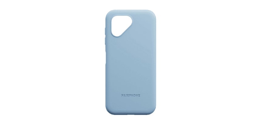 Fairphone F5CASE-1BL-WW1 coque de protection pour téléphones portables 16,4 cm (6.46") Housse Bleu clair