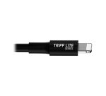 Tripp Lite M100-10N-BK câble Lightning 0,25 m Noir