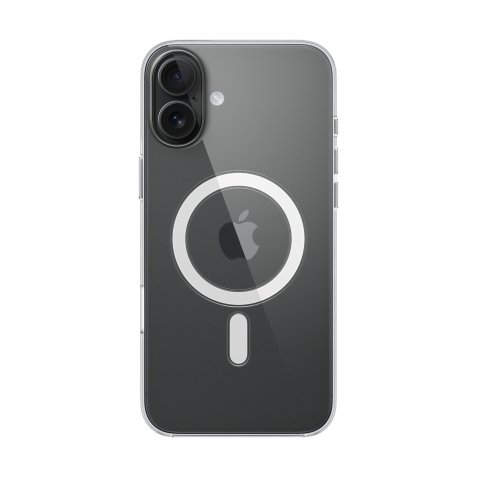 Apple Coque transparente avec MagSafe pour iPhone 16 Plus