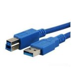 MediaRange MRCS149 USB cable USB 3.2 Gen 1 (3.1 Gen 1) 3 m USB A USB B Blue