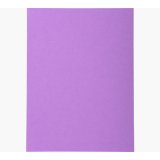 Paquet de 100 chemises FOREVER en carte recyclée 220g. Coloris lilas