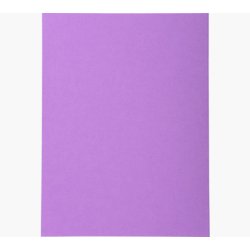 Paquet de 100 chemises FOREVER en carte recyclée 220g. Coloris lilas