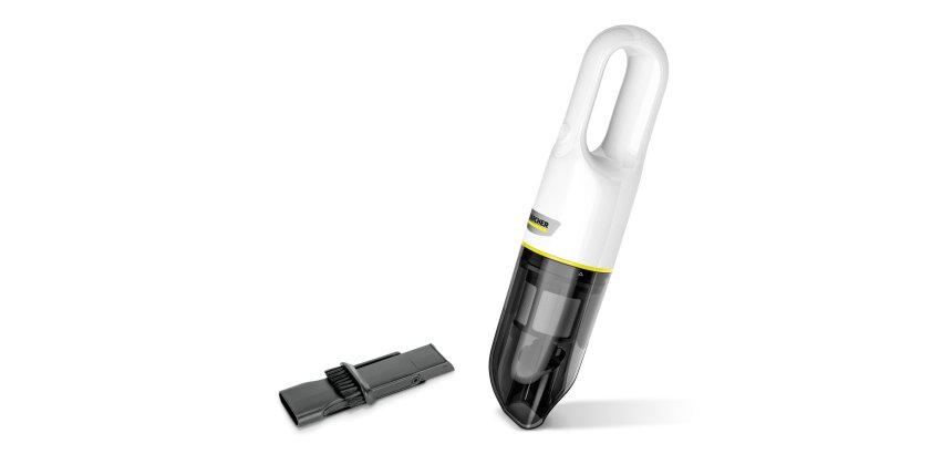 Kärcher CVH 2 aspirapolvere senza filo Nero, Bianco Senza sacchetto