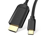Vention Cable Conversor HDMI 1.4 4K CGUBG/ USB Tipo-C Macho - HDMI Macho/ 1.5m/ Negro