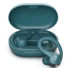 JLab Go Air Sport Auriculares True Wireless Stereo (TWS) gancho de oreja Deportes Bluetooth Verde azulado