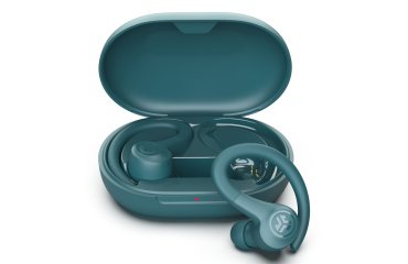 JLab Go Air Sport Auriculares True Wireless Stereo (TWS) gancho de oreja Deportes Bluetooth Verde azulado