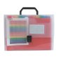 Trieur liderpapel série spectrafile polypropylène a4 210x297mm 1200 microns 26 compartiments coloris frosty transparent