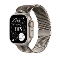 Apple Watch Ultra 3 OLED 49 mm Numérique 422 x 514 pixels Écran tactile 5G Titane Wifi GPS (satellite)