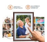 Cygnett Frameo digital photo frame Black, Brown, White 25.6 cm (10.1") Touchscreen Wi-Fi