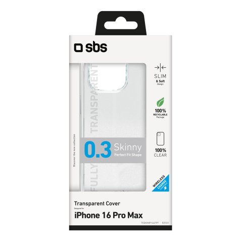 SBS Coque smartphone Skinny pour iPhone 16 Pro Max