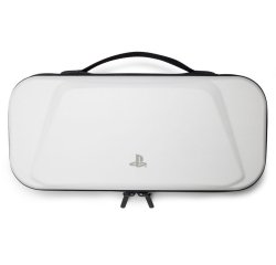PowerA PSCS0355-01 funda para consola portátil Sony Sentido, Caucho Blanco