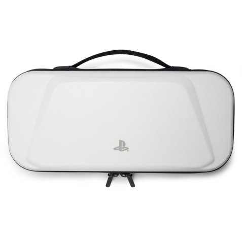 PowerA PSCS0355-01 funda para consola portátil Sony Sentido, Caucho Blanco