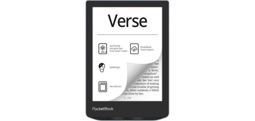 PocketBook Verse lettore e-book 8 GB Wi-Fi Nero, Blu