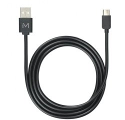 Mobilis 001278 cable USB 1 m USB A USB C Negro