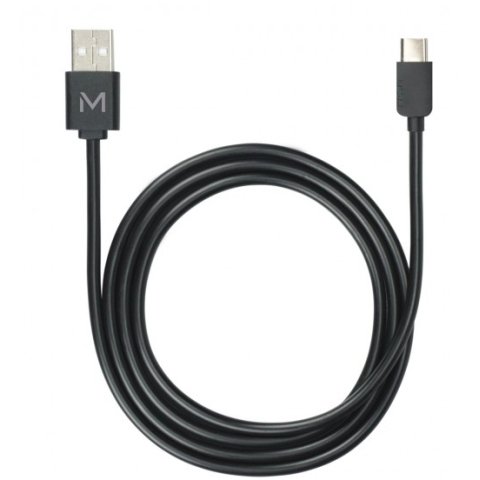 Mobilis 001278 cable USB 1 m USB A USB C Negro