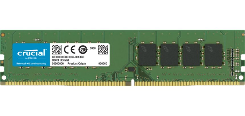 Crucial CT8G4DFRA32A module de mémoire 8 Go 1 x 8 Go DDR4 288-pin DIMM