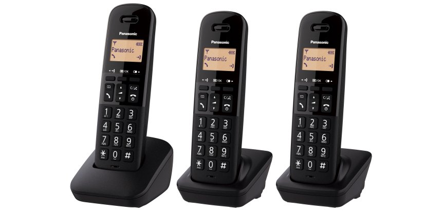 Panasonic KX-TGB613 DECT telephone Caller ID Black