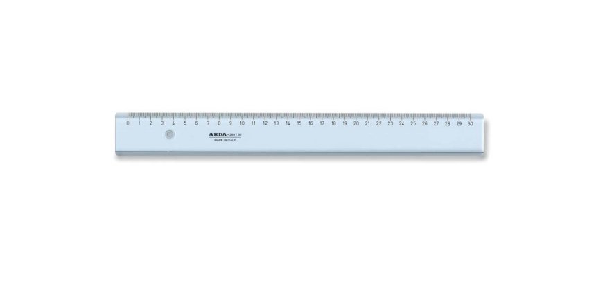 ARDA 28940SS ruler Desk ruler 400 mm Blue 1 pc(s)