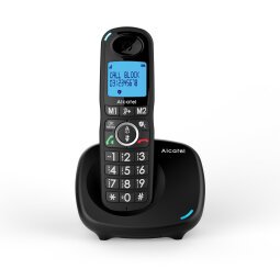 Teléfono Alcatel XL535 Teléfono DECT Identificador de llamadas Negro