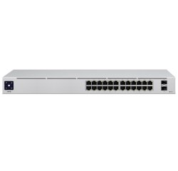 Ubiquiti UniFi USW-24 switch Gestionado L2 Gigabit Ethernet (10/100/1000) Plata