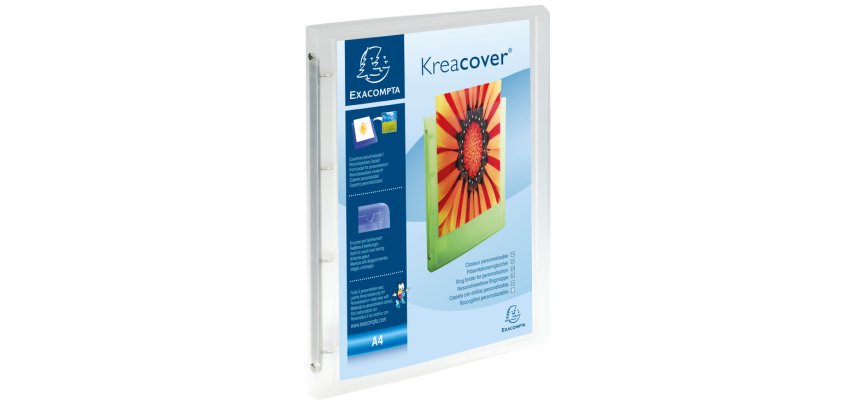 Exacompta 51968E ring binder A4 White