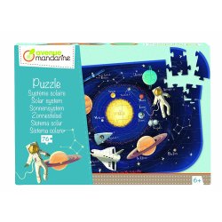 Puzzle éducatif, Système solaire - Multicolore