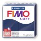 Pâte à modeler fimo soft coloris bleu foncé pain 57g