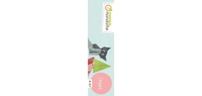 Coffret créatif, Origami Initiation - Multicolore