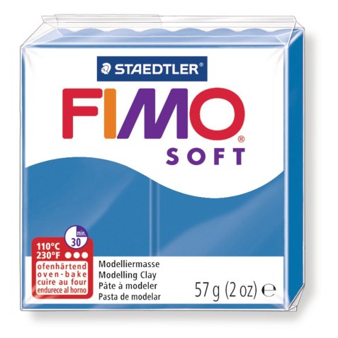 Pâte à cuire Soft de 57 g coloris Bleu Pacifique