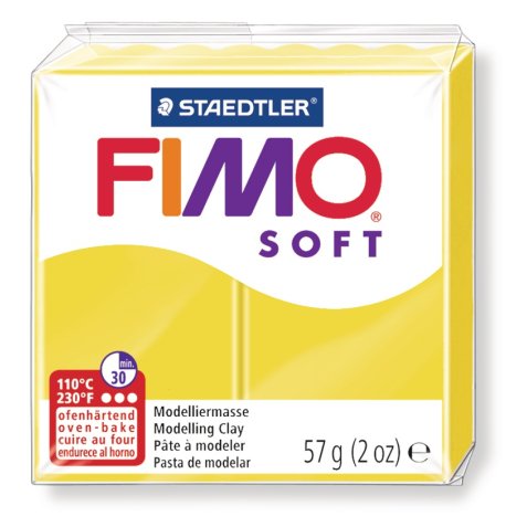Pâte à modeler SOFT, à cuire, 57 g, rouge