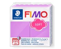 Pâte à modeler fimo soft coloris lavande pain 57g