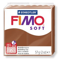 Pâte à modeler fimo soft coloris caramel pain 57g