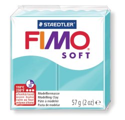 Pâte à modeler fimo soft coloris menthe pain 57g