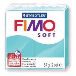 Pâte à modeler fimo soft coloris menthe pain 57g