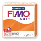 Pâte à cuire Soft de 57 g coloris Orange Mandarine