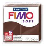 Pâte à cuire Soft de 57 g coloris Chocolat