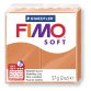 Pâte à modeler fimo soft coloris cognac pain 57g